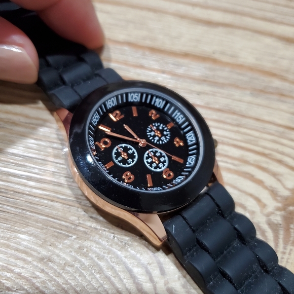 Black Watches Rose Gold Trim - Picture 5 of 7
